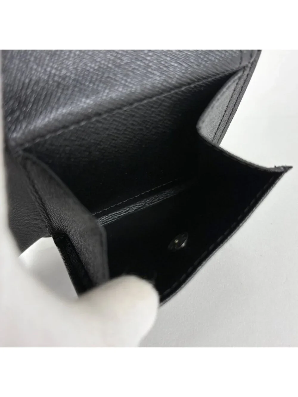 Louis Vuitton Portefeuille Marco Damier Graphite Black Wallet
